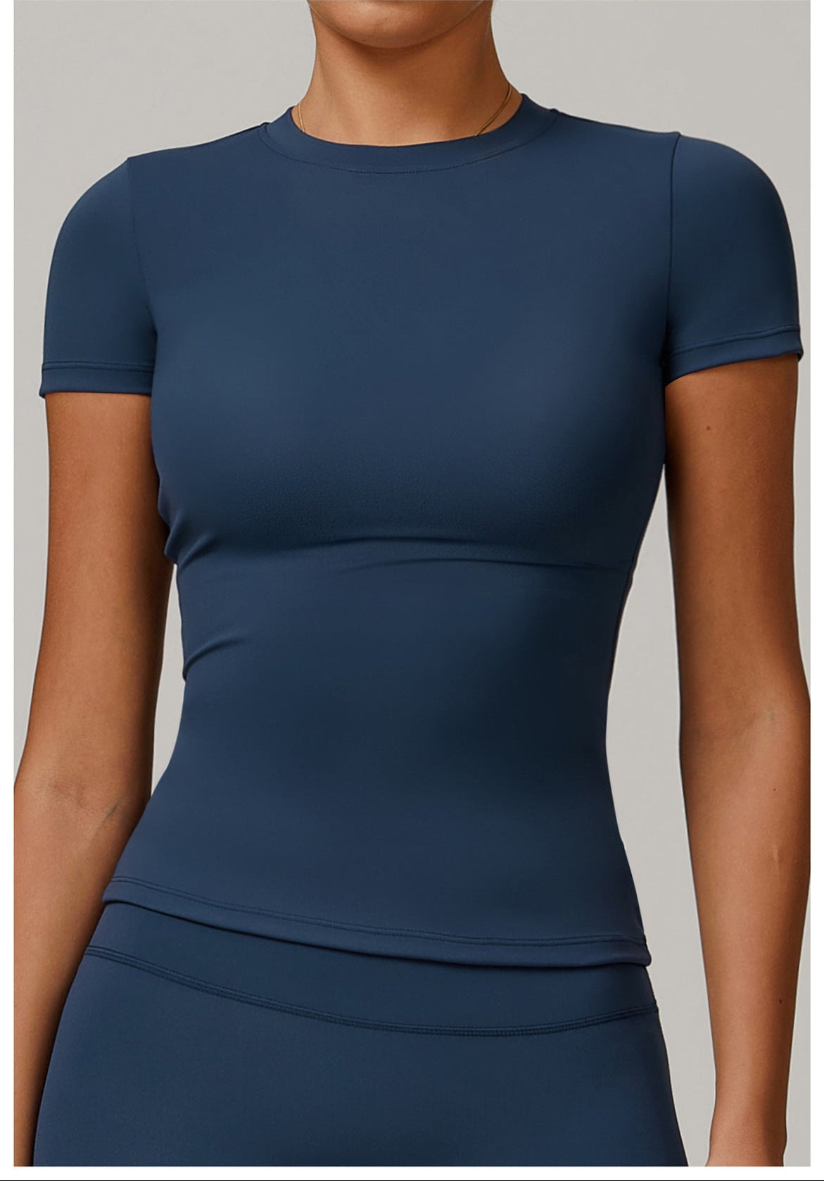 Spring t-shirt quick-drying yoga wear short-sleeved fitness tops outdoor running sports short-sleeved female